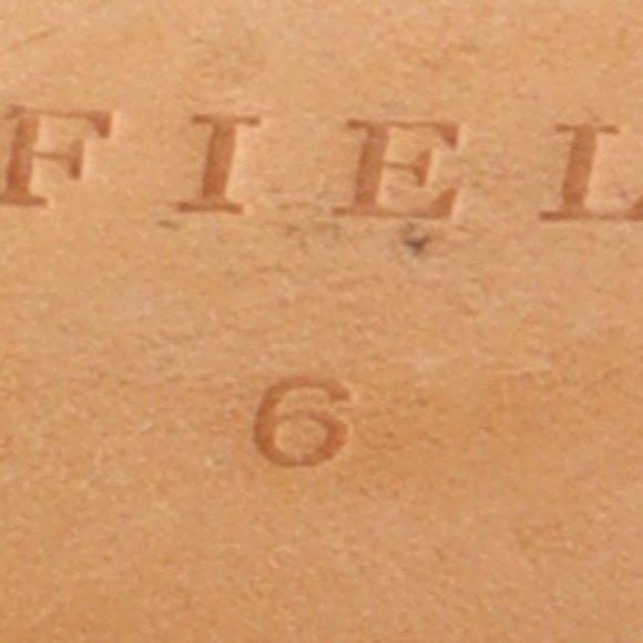 FIEL Anthropology Zip Back Heeled Sandal Women's 6 Black Leather - Picture 16 of 16